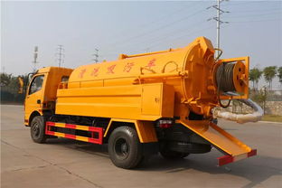 吸糞車與吸污車的區別 功能、應用與選擇指南